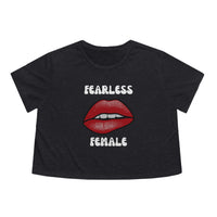 Fearless Female Womens Crop Tee