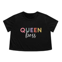 Queen Boss Crop Tee