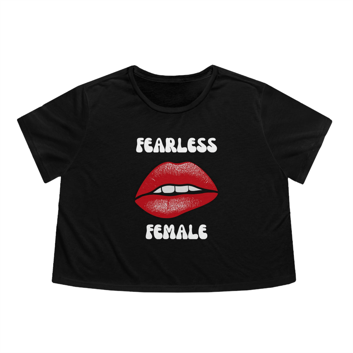 Fearless Female Crop Tee