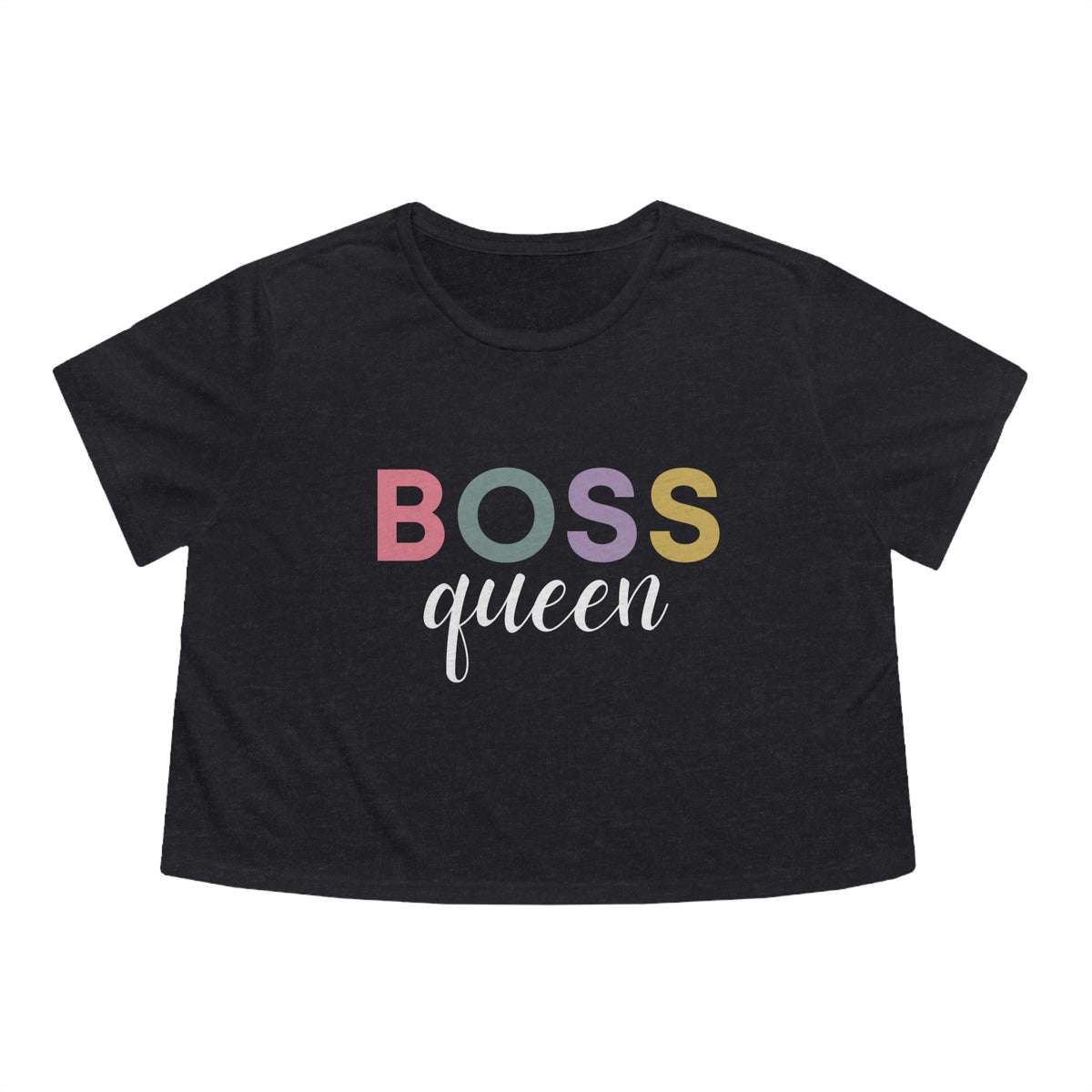 Boss Queen Womens Crop Tee