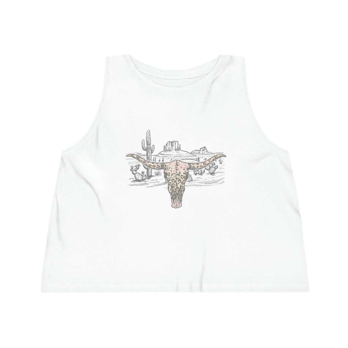 Desert Skull Womens Tank