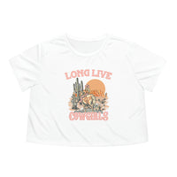 Long Live Cowgirls Womens Crop Tee