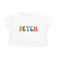 Fetch Hippie Womens Crop Tee