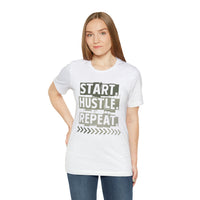 Start Hustle Repeat Mens Tee