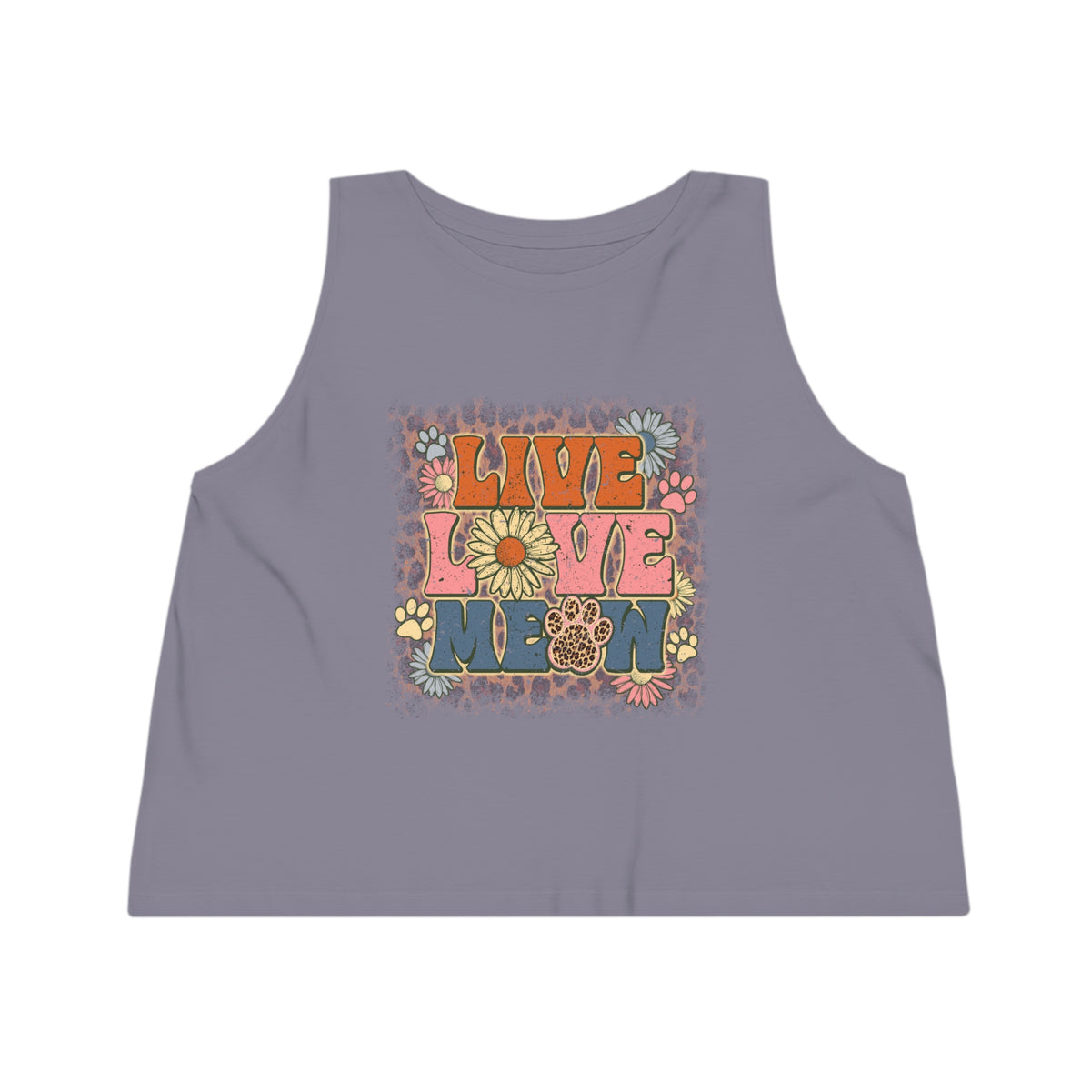 Live Life Meow Womens Tank