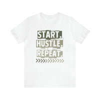 Start Hustle Repeat Mens Tee