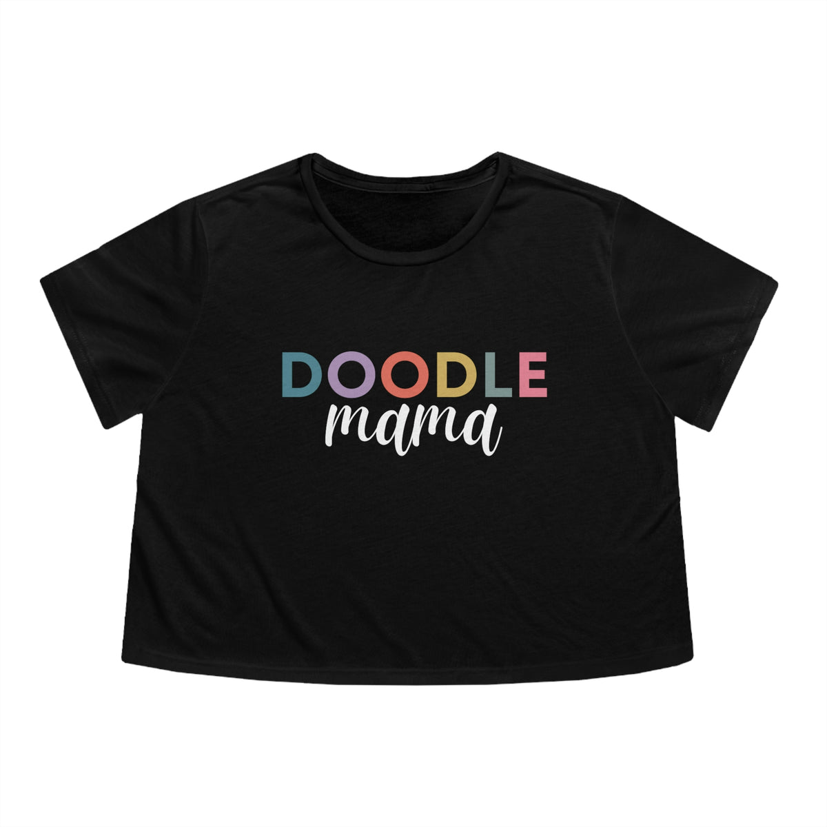 Doodle Mama Womens Crop Tee