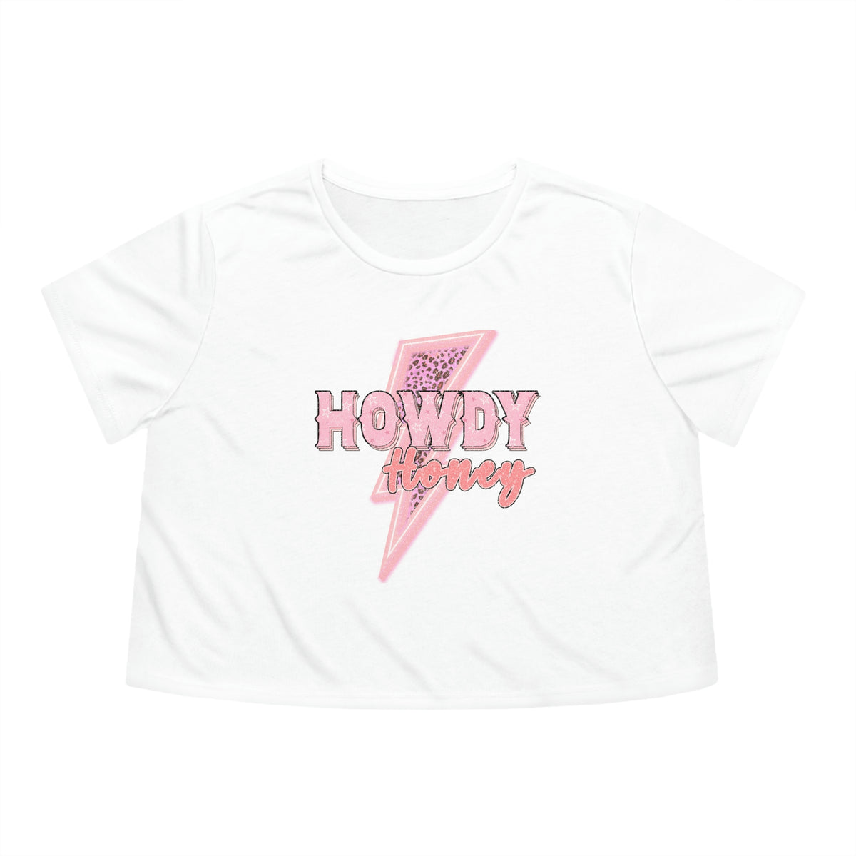 Howdy Honey Crop Tee