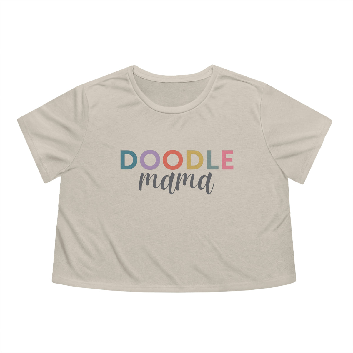 Doodle Mama Womens Crop Tee