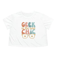 Geek Is The New Chic IV Womens Crop Tee