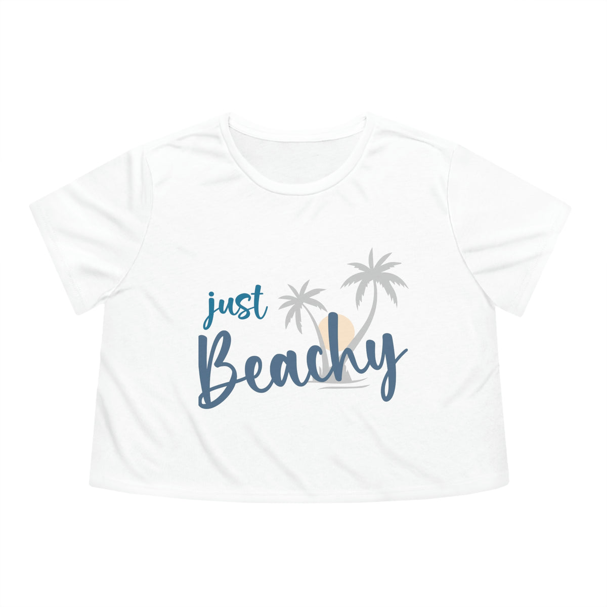 Just Beachy Crop Tee