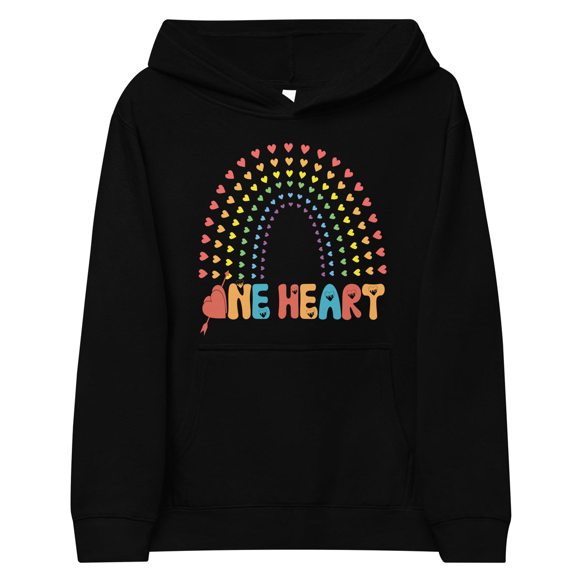 One Heart II Kids Hoodie