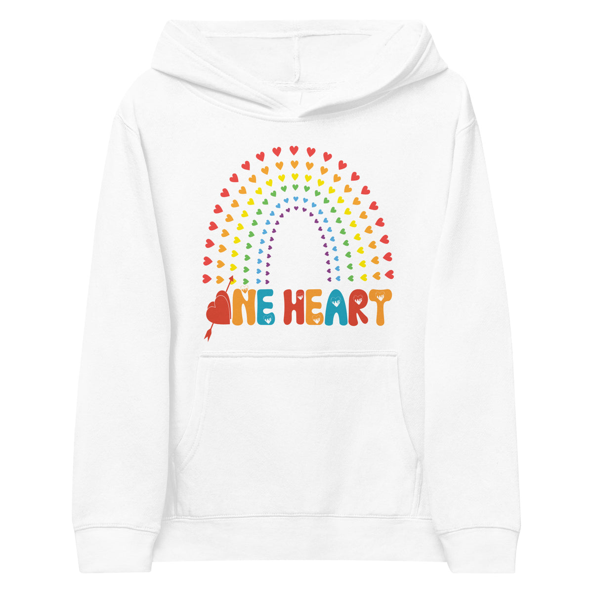 One Heart II Kids Hoodie