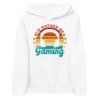 I'd Rather Be Gaming lI Kids Hoodie