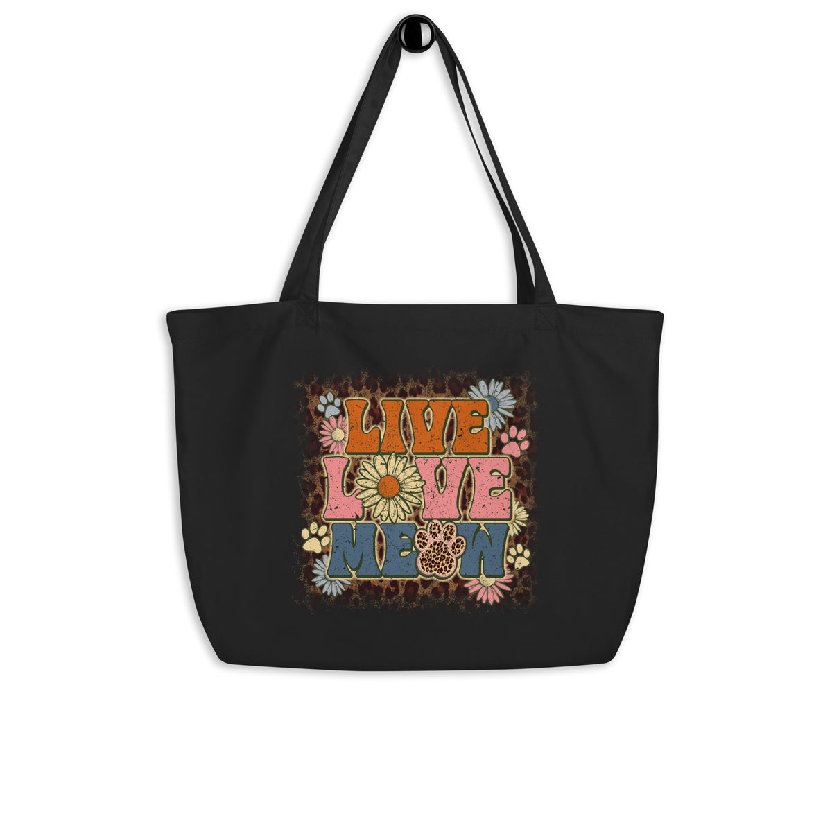 Live Life Meow Eco Tote