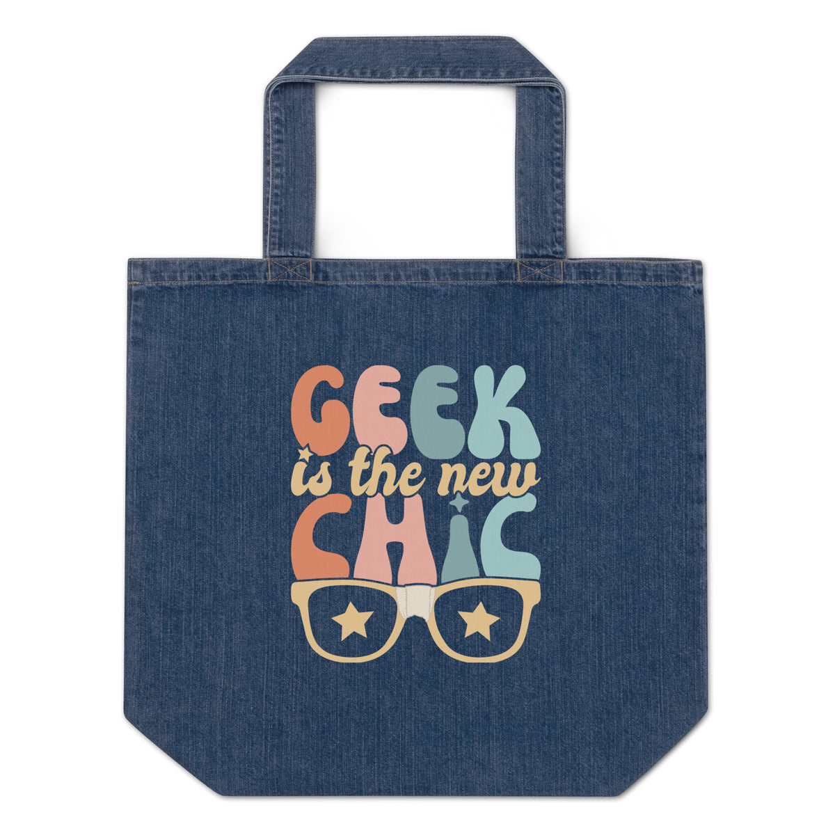 Geek Is The New Chic IV Denim Tote