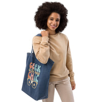 Geek Is The New Chic IV Denim Tote