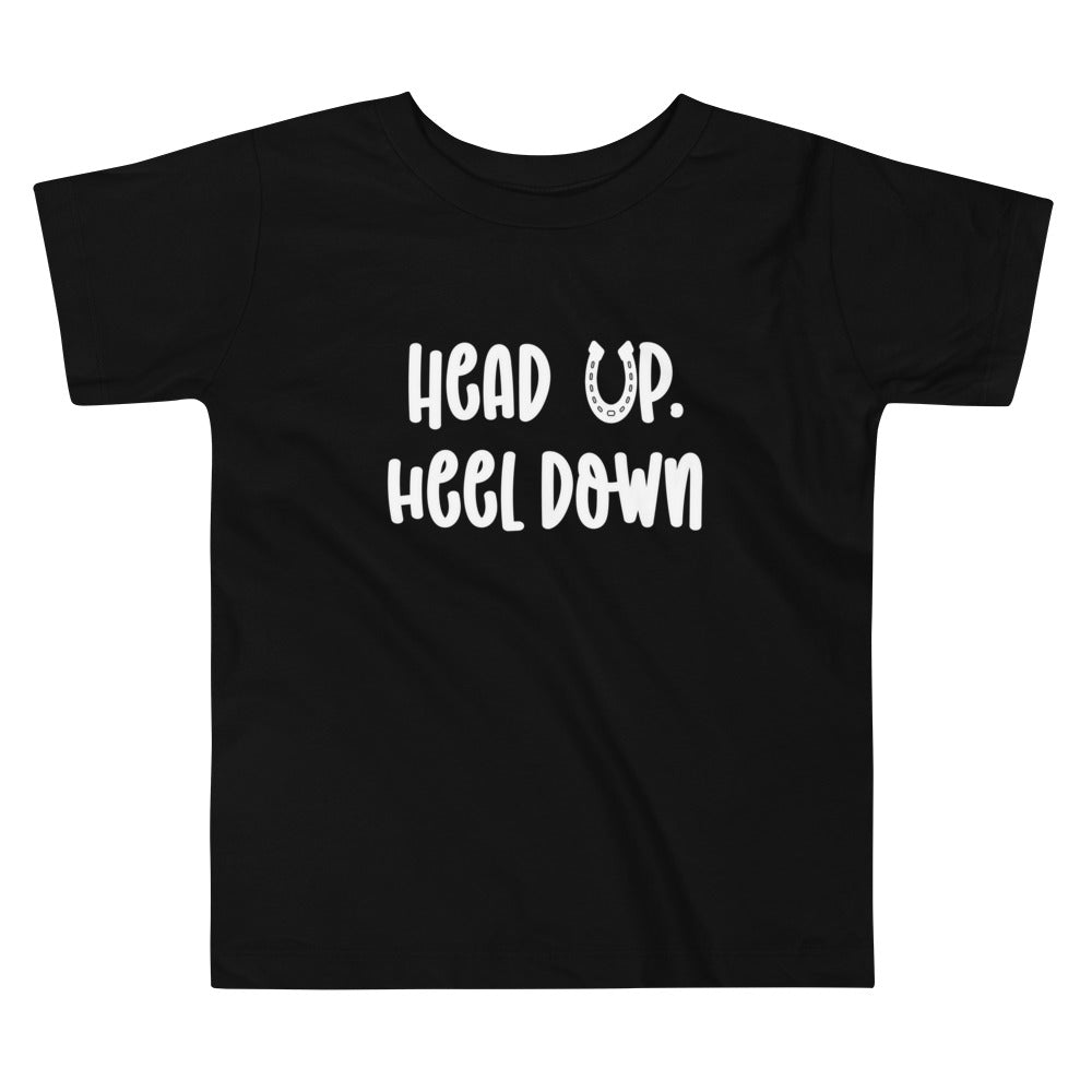 Head Up Heel Down Toddler Tee