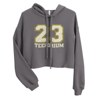 Teeporium 23 Classic Crop Hoodie