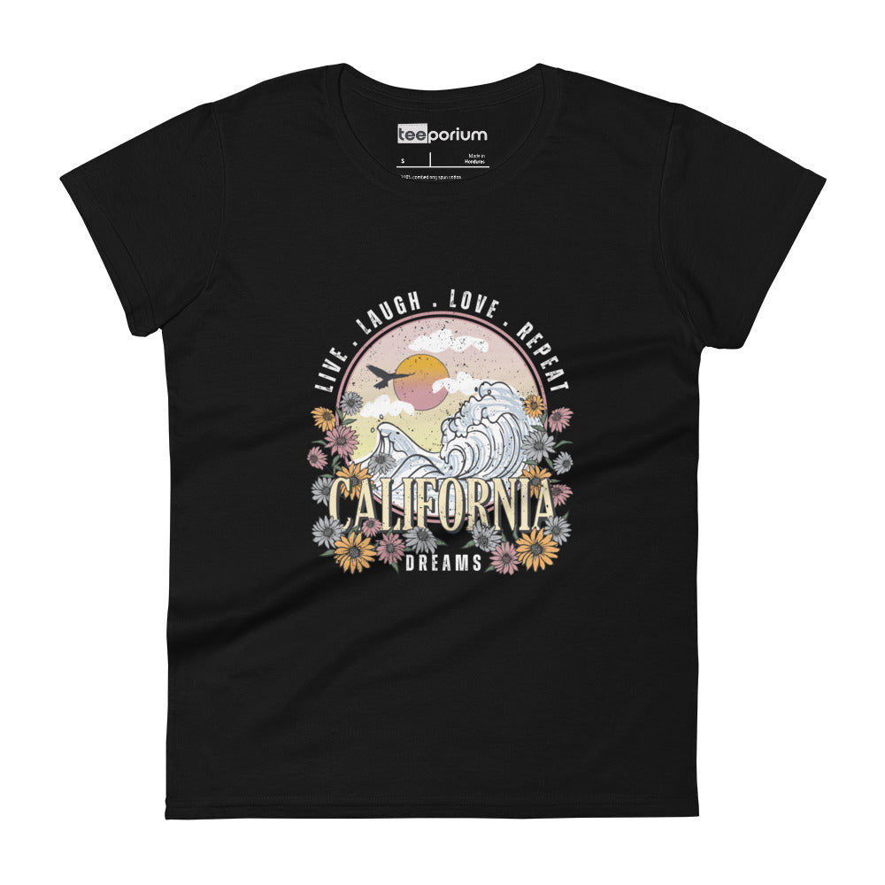 California Dreams Womens Tee