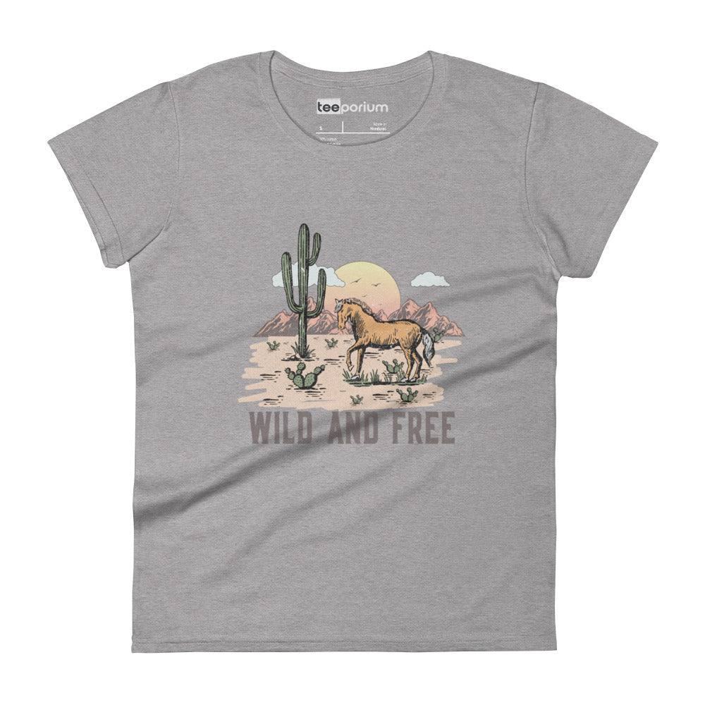 Wild & Free Womens Tee