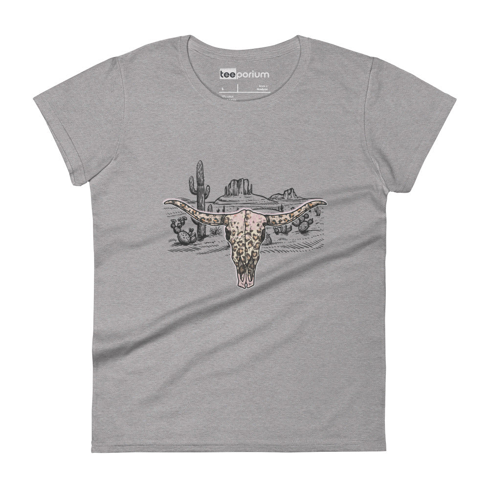 Desert Skull Womens Tee