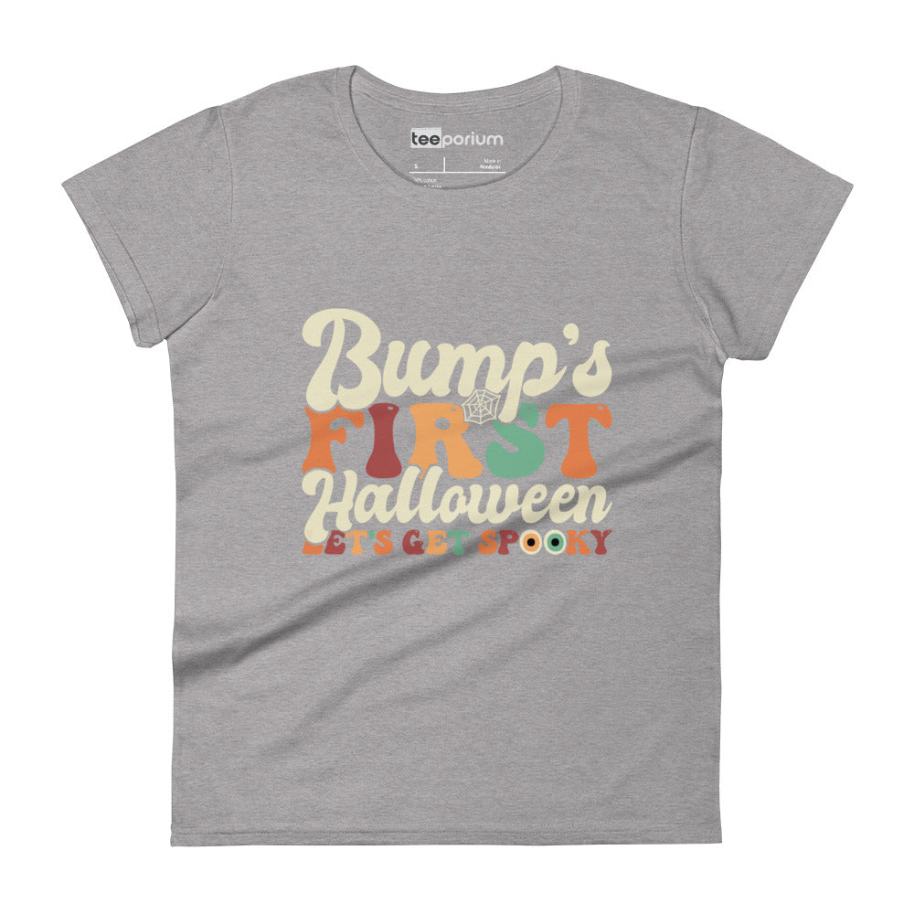 Bumps First Halloween I Womens Tee