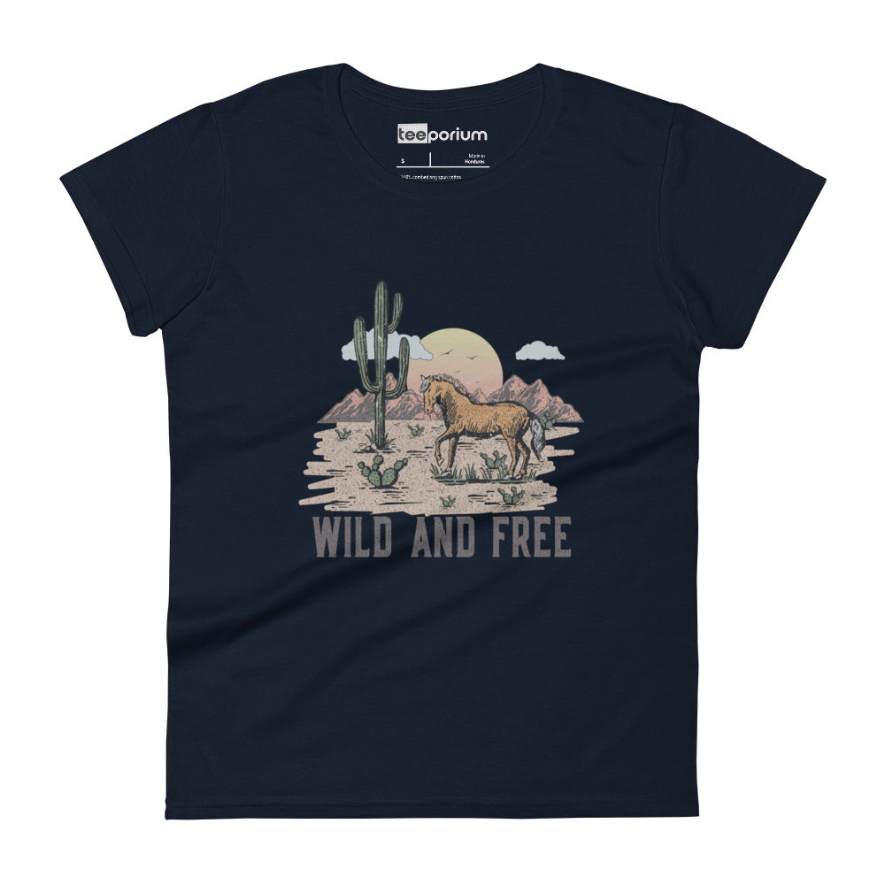 Wild & Free Womens Tee