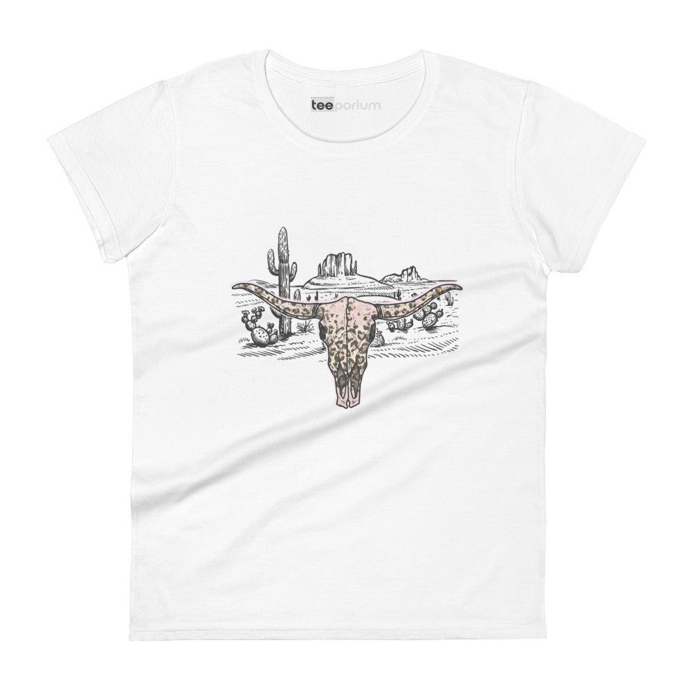 Desert Skull Womens Tee